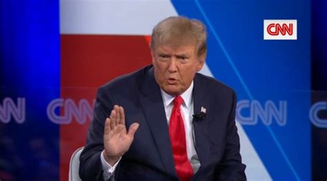 Trump digs in on election lies, insults accuser during CNN town hall event